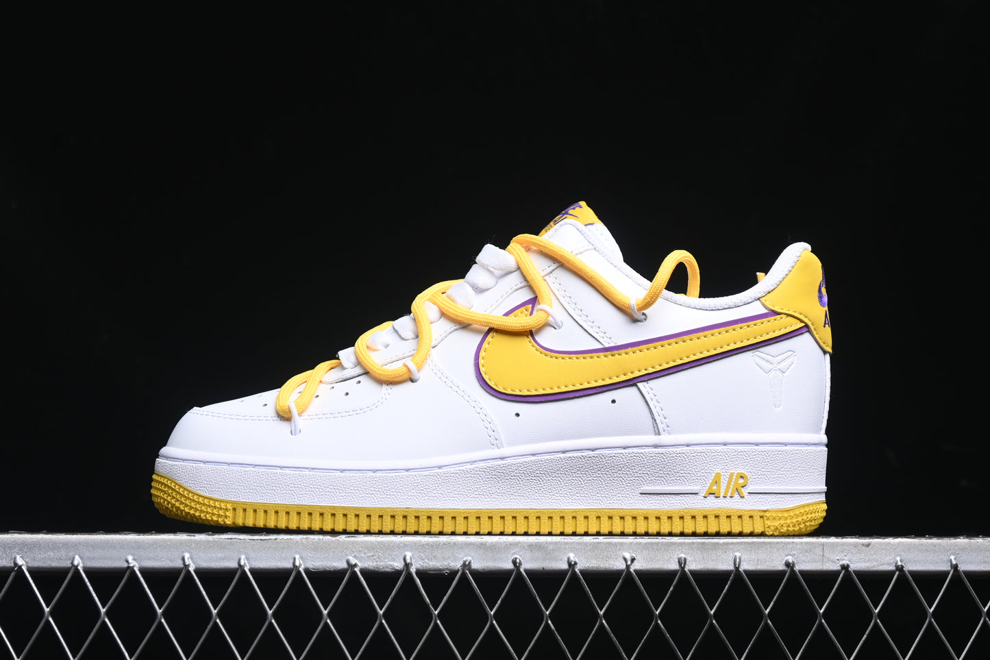 White and Yellow Air Force 1