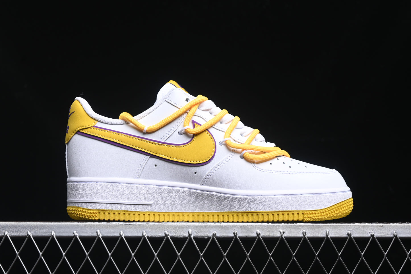 White and Yellow Air Force 1