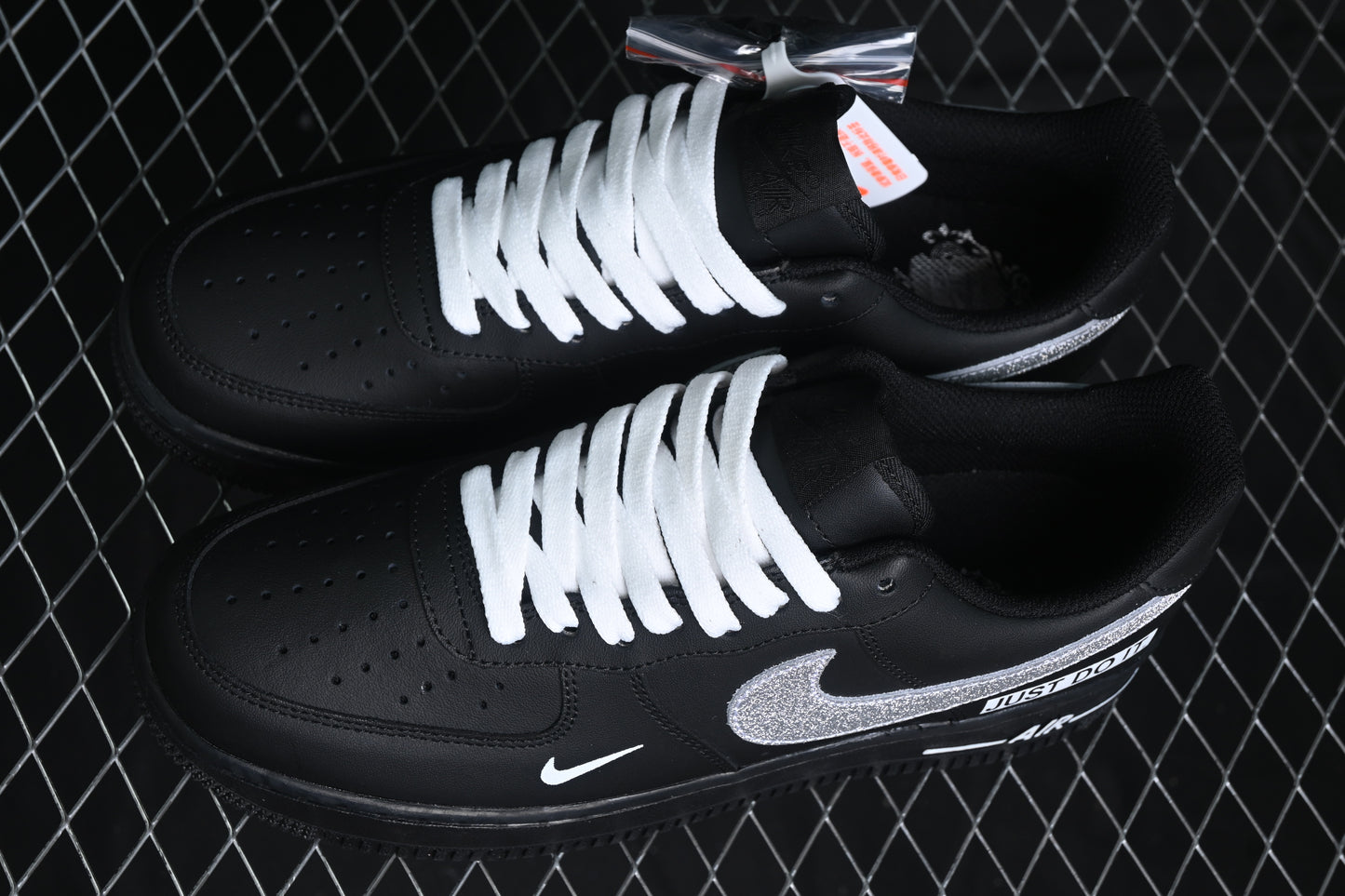 Black Air Force 1 ‘Just Do It’ edition