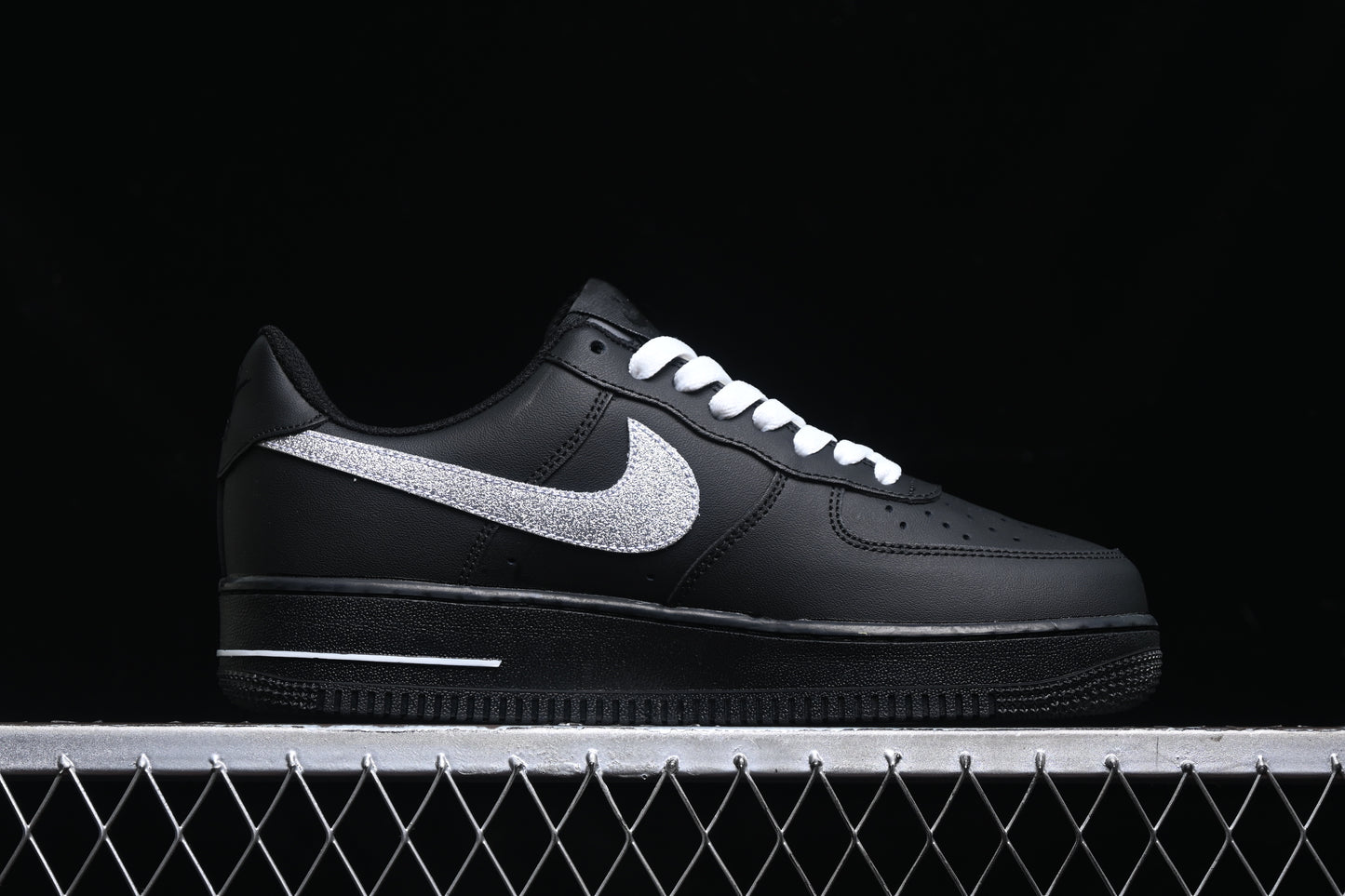 Black Air Force 1 ‘Just Do It’ edition