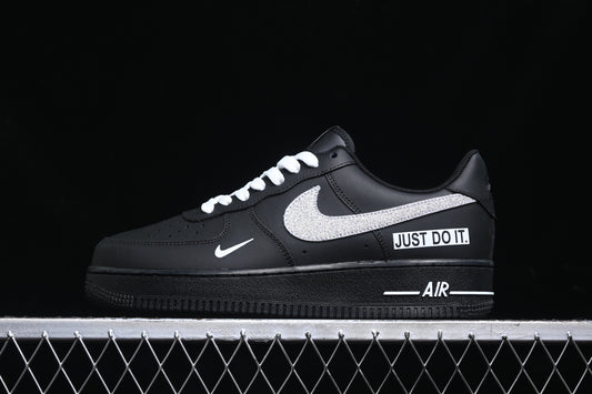 Black Air Force 1 ‘Just Do It’ edition